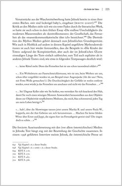 Image of the Page - 225 - in Der Opfermythos bei Elfriede Jelinek - Eine historiografische Untersuchung