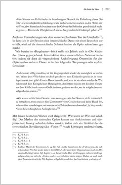 Bild der Seite - 237 - in Der Opfermythos bei Elfriede Jelinek - Eine historiografische Untersuchung
