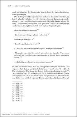 Bild der Seite - 238 - in Der Opfermythos bei Elfriede Jelinek - Eine historiografische Untersuchung