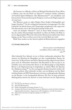 Image of the Page - 250 - in Der Opfermythos bei Elfriede Jelinek - Eine historiografische Untersuchung
