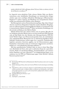 Bild der Seite - 254 - in Der Opfermythos bei Elfriede Jelinek - Eine historiografische Untersuchung