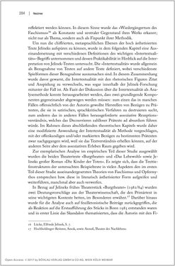 Image of the Page - 284 - in Der Opfermythos bei Elfriede Jelinek - Eine historiografische Untersuchung