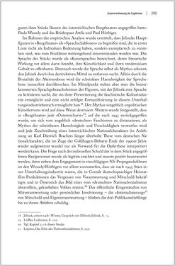 Image of the Page - 285 - in Der Opfermythos bei Elfriede Jelinek - Eine historiografische Untersuchung