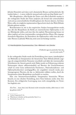 Bild der Seite - 291 - in Der Opfermythos bei Elfriede Jelinek - Eine historiografische Untersuchung
