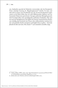 Image of the Page - 298 - in Der Opfermythos bei Elfriede Jelinek - Eine historiografische Untersuchung