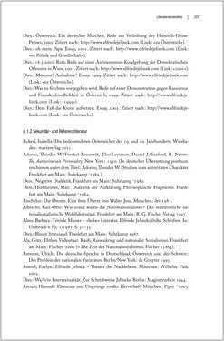 Image of the Page - 301 - in Der Opfermythos bei Elfriede Jelinek - Eine historiografische Untersuchung