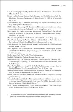 Image of the Page - 305 - in Der Opfermythos bei Elfriede Jelinek - Eine historiografische Untersuchung