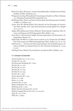 Image of the Page - 316 - in Der Opfermythos bei Elfriede Jelinek - Eine historiografische Untersuchung