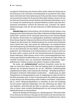 Image of the Page - 8 - in Opfernarrative in transnationalen Kontexten