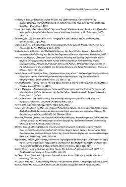 Image of the Page - 45 - in Opfernarrative in transnationalen Kontexten