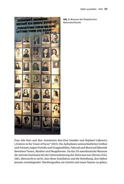 Bild der Seite - 53 - in Opfernarrative in transnationalen Kontexten