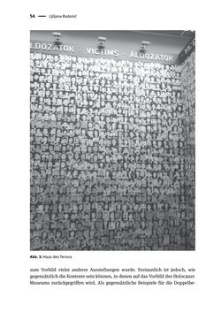 Bild der Seite - 54 - in Opfernarrative in transnationalen Kontexten