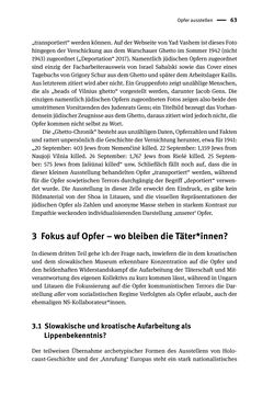 Bild der Seite - 63 - in Opfernarrative in transnationalen Kontexten