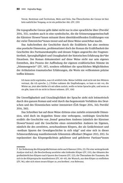 Bild der Seite - 80 - in Opfernarrative in transnationalen Kontexten