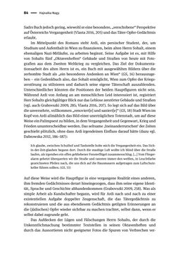 Bild der Seite - 84 - in Opfernarrative in transnationalen Kontexten