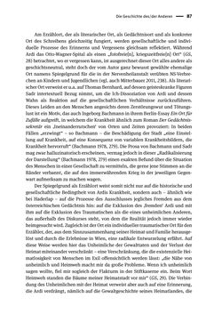 Bild der Seite - 87 - in Opfernarrative in transnationalen Kontexten