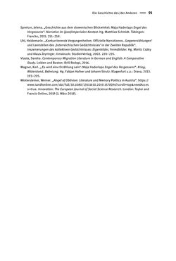 Bild der Seite - 91 - in Opfernarrative in transnationalen Kontexten