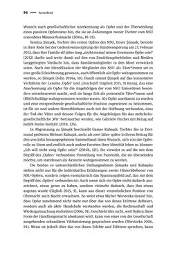 Image of the Page - 96 - in Opfernarrative in transnationalen Kontexten