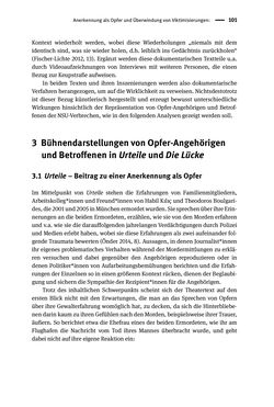 Bild der Seite - 101 - in Opfernarrative in transnationalen Kontexten