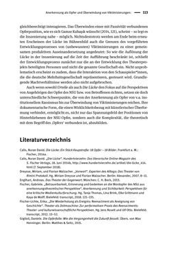 Bild der Seite - 113 - in Opfernarrative in transnationalen Kontexten