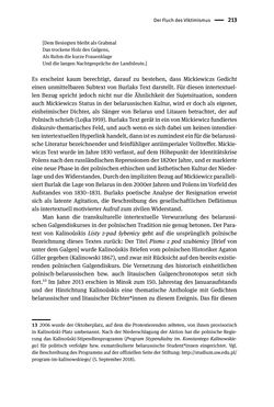 Image of the Page - 213 - in Opfernarrative in transnationalen Kontexten