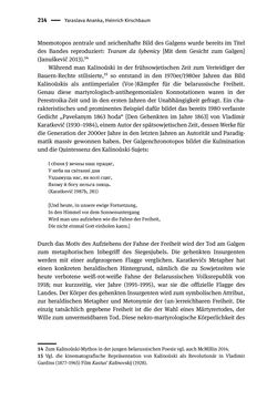 Image of the Page - 214 - in Opfernarrative in transnationalen Kontexten