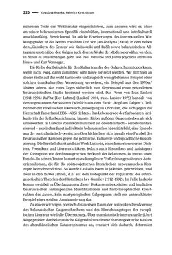 Image of the Page - 220 - in Opfernarrative in transnationalen Kontexten