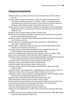 Image of the Page - 231 - in Opfernarrative in transnationalen Kontexten