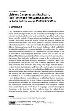 Image of the Page - 259 - in Opfernarrative in transnationalen Kontexten