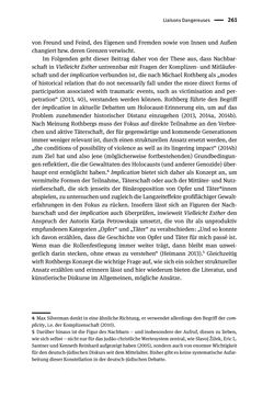 Image of the Page - 261 - in Opfernarrative in transnationalen Kontexten