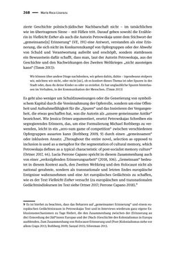 Image of the Page - 268 - in Opfernarrative in transnationalen Kontexten