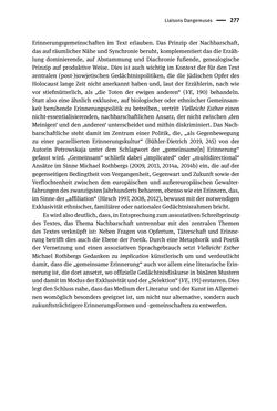 Image of the Page - 277 - in Opfernarrative in transnationalen Kontexten