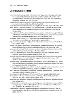 Image of the Page - 278 - in Opfernarrative in transnationalen Kontexten