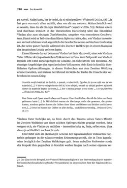 Bild der Seite - 290 - in Opfernarrative in transnationalen Kontexten