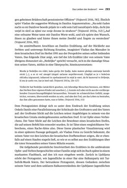 Bild der Seite - 293 - in Opfernarrative in transnationalen Kontexten