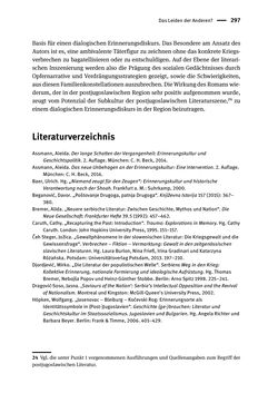 Image of the Page - 297 - in Opfernarrative in transnationalen Kontexten