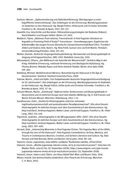 Image of the Page - 298 - in Opfernarrative in transnationalen Kontexten