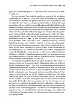 Bild der Seite - 303 - in Opfernarrative in transnationalen Kontexten