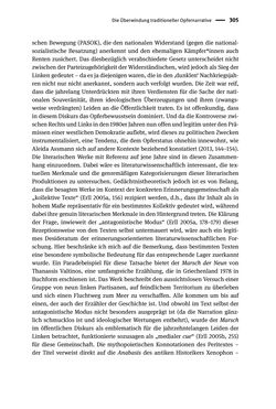 Image of the Page - 305 - in Opfernarrative in transnationalen Kontexten