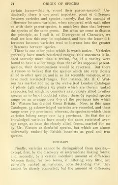 Bild der Seite - 74 - in The Origin of Species