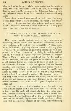 Image of the Page - 114 - in The Origin of Species