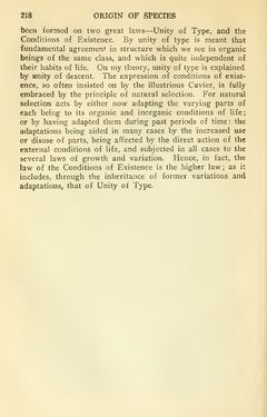 Image of the Page - 218 - in The Origin of Species