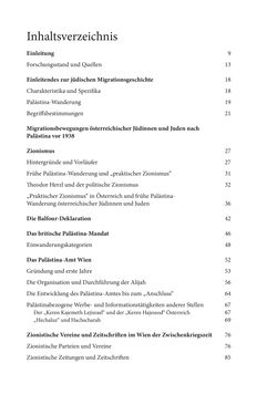 Bild der Seite - (000005) - in Land der Verheißung – Ort der Zuflucht - Jüdische Emigration und nationalsozialistische Vertreibung aus Österreich nach Palästina 1920 bis 1945