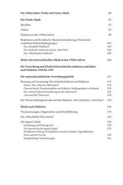 Image of the Page - (000006) - in Land der Verheißung – Ort der Zuflucht - Jüdische Emigration und nationalsozialistische Vertreibung aus Österreich nach Palästina 1920 bis 1945