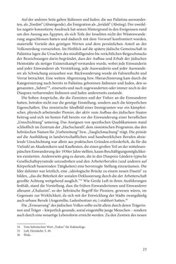 Image of the Page - 23 - in Land der Verheißung – Ort der Zuflucht - Jüdische Emigration und nationalsozialistische Vertreibung aus Österreich nach Palästina 1920 bis 1945