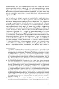 Image of the Page - 39 - in Land der Verheißung – Ort der Zuflucht - Jüdische Emigration und nationalsozialistische Vertreibung aus Österreich nach Palästina 1920 bis 1945