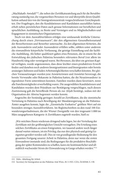 Image of the Page - 61 - in Land der Verheißung – Ort der Zuflucht - Jüdische Emigration und nationalsozialistische Vertreibung aus Österreich nach Palästina 1920 bis 1945