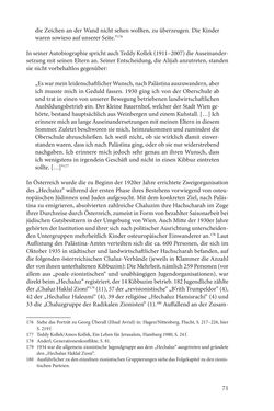 Image of the Page - 71 - in Land der Verheißung – Ort der Zuflucht - Jüdische Emigration und nationalsozialistische Vertreibung aus Österreich nach Palästina 1920 bis 1945