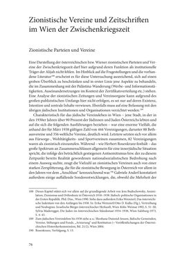 Bild der Seite - 76 - in Land der Verheißung – Ort der Zuflucht - Jüdische Emigration und nationalsozialistische Vertreibung aus Österreich nach Palästina 1920 bis 1945