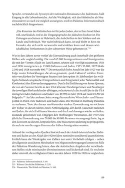 Bild der Seite - 89 - in Land der Verheißung – Ort der Zuflucht - Jüdische Emigration und nationalsozialistische Vertreibung aus Österreich nach Palästina 1920 bis 1945